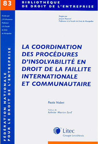 Droit & Commerce Prix 2011 Paola Nabet